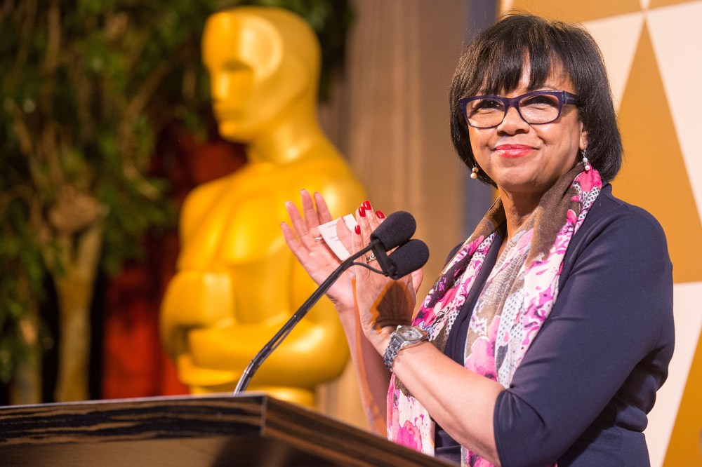 Academy President Cheryl Boone Isaacs attends an event on Feb. 28, 2014 in Los Angeles, Calif. (Photo by Valerie Macon/Getty)