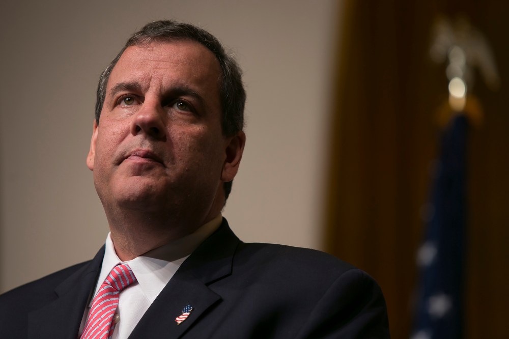 New Jersey Gov. Chris Christie (Photo By Al Drago/CQ Roll Call/Getty).