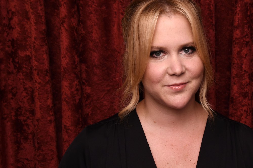 Comedian Amy Schumer visits the SiriusXM Studios on June 30, 2015 in New York City. (Photo by Ilya S. Savenok/Getty)