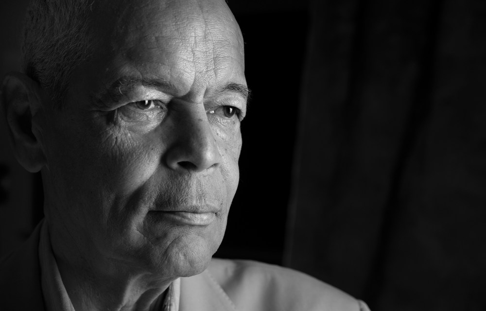 Julian Bond poses for a portrait in Washington, D.C., June 21, 2011. (Photo by Nikki Kahn/The Washington Post/Getty)