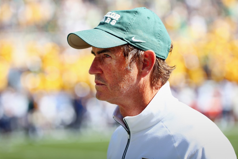 Art Briles on Oct. 17, 2015 in Waco, Texas. (Photo by Tom Pennington/Getty)