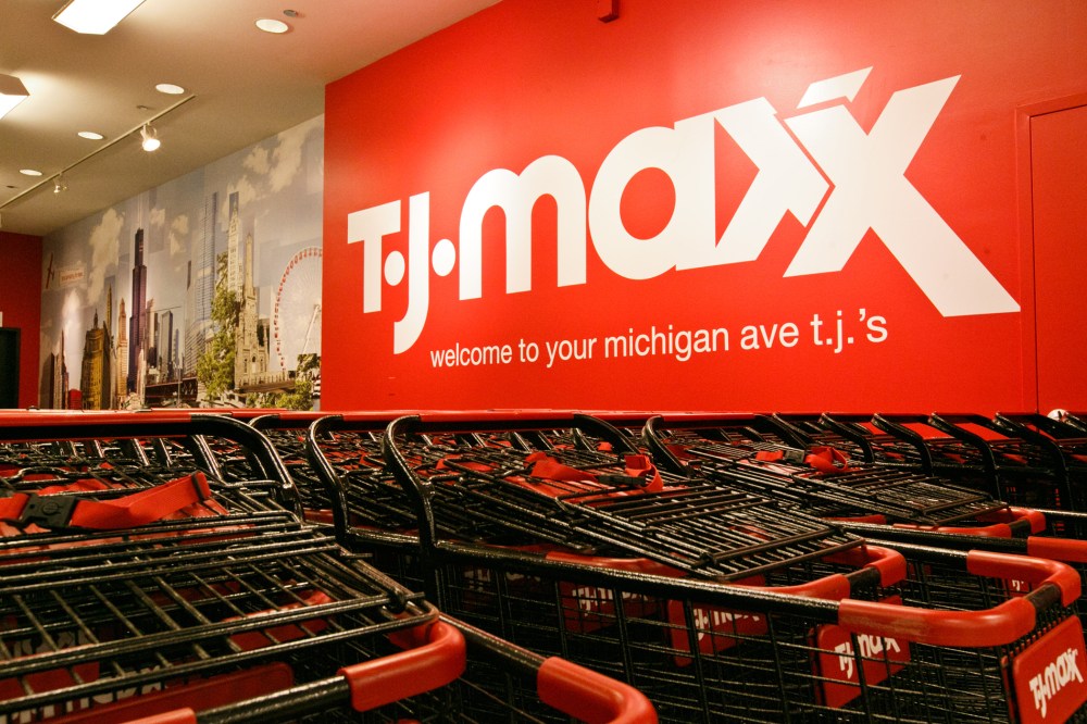 A T.J. Maxx in the Chicago area. (Photo by Jeff Schear/Getty for T.J. Maxx)