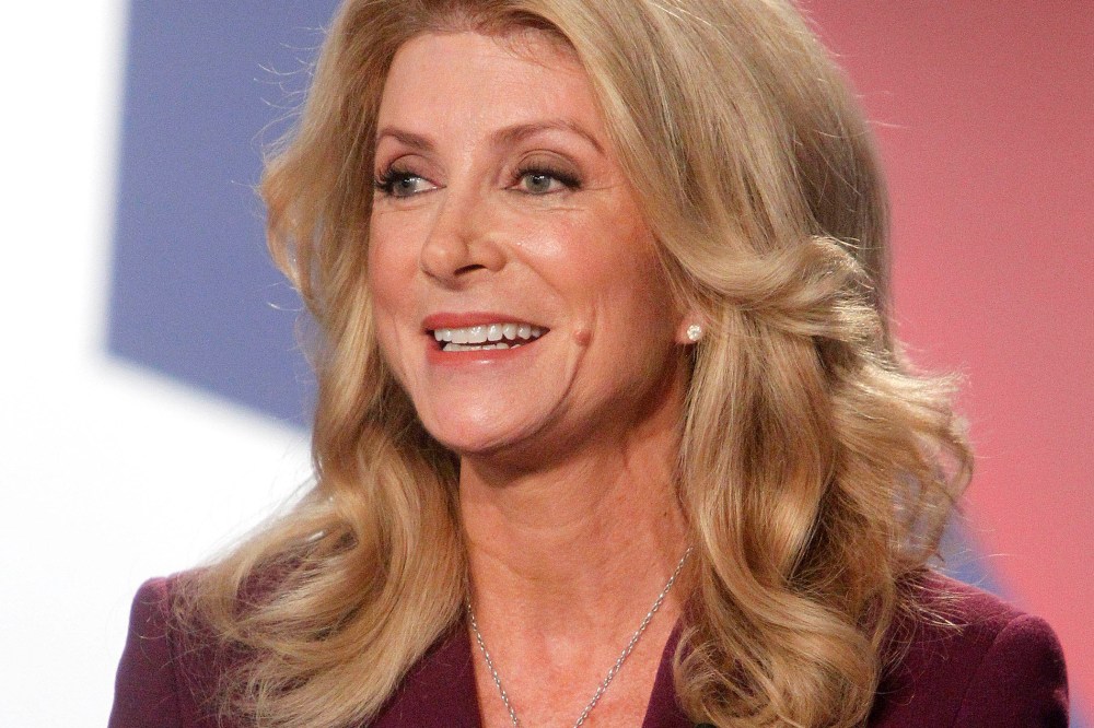 Texas State Senator Wendy Davis answer a question during the Rio Grande Valley Gubernatorial Debate Friday, Sept. 19, 2014 at the Edinburg Conference Center at Renaissance in Edinburg, Texas.