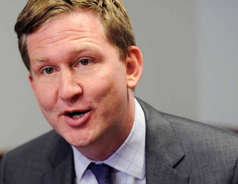 Guy Cecil, executive director, Democratic Senatorial Campaign Committee, responds to reporters during the Reuters Washington Summit in Washington, June 26, 2012. (Photo: Jonathan Ernst/Reuters File Photo)