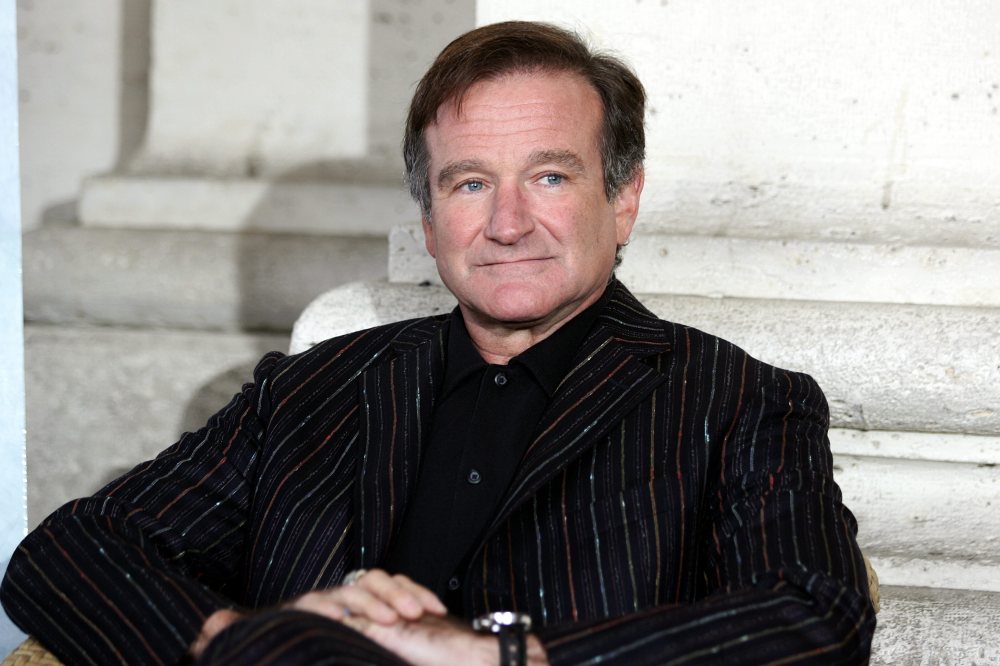 Actor and comedian Robin Williams pictured Nov. 11, 2005 in Rome, Italy. (Tatti Fabi/Camera Press/Redux)