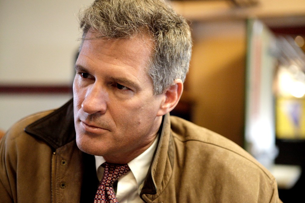 Then-Sen. Scott Brown in Princeton, Mass., on Jan. 17, 2012.