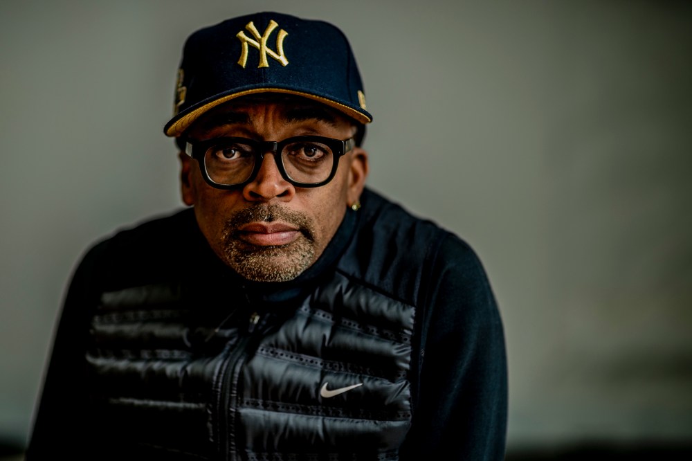 American film director Spike Lee at his film production building in Brooklyn, Nov. 21, 2013.