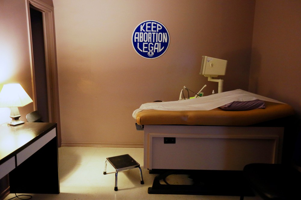 An exam room at the Whole Woman's Health clinic, in McAllen, Texas on March 4, 2014. (Photo by Jennifer Whitney/The New York Times/Redux)