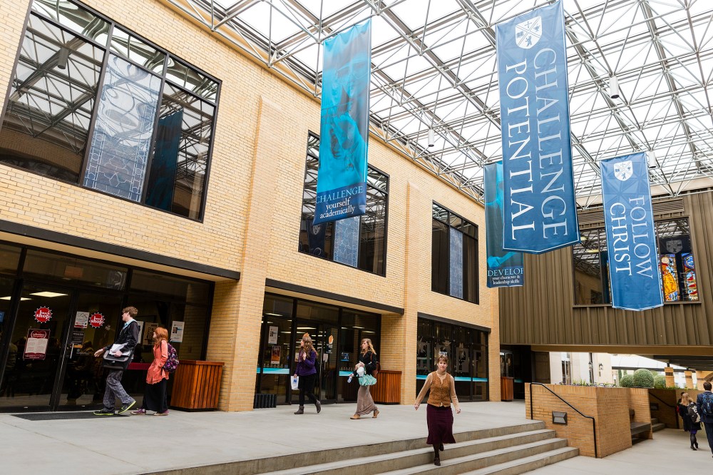 The campus at Bob Jones University, an evangelical Christian school, in Greenville, S.C., Feb. 10, 2014. (Chris Keane/The New York Times)