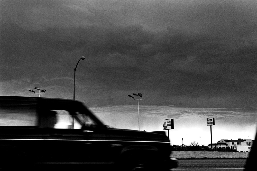 A car is seen on a street in Arizona.