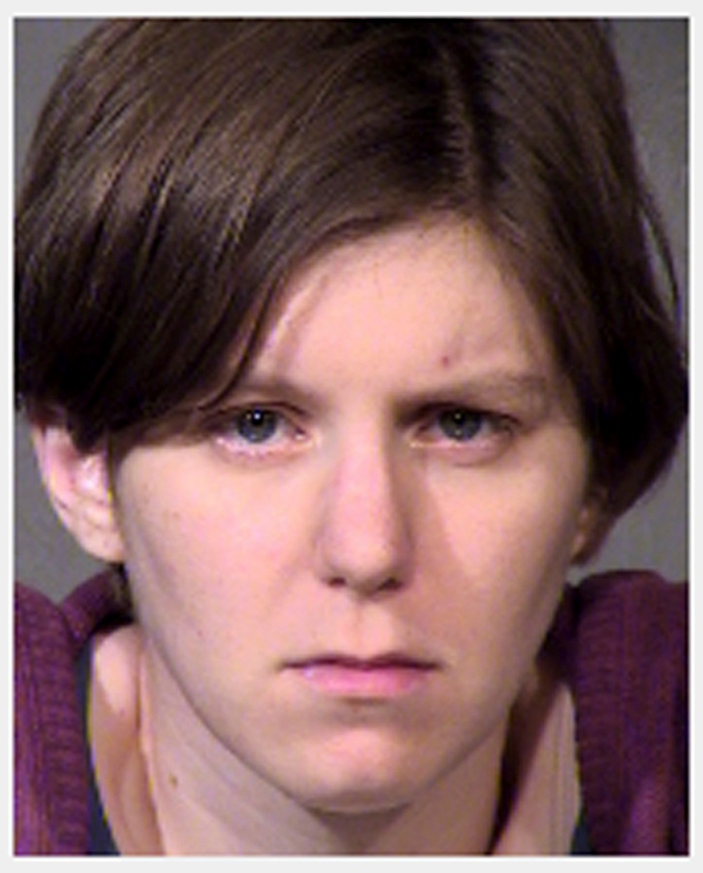 Holly Solomon was arrested after allegedly running over her husband with her SUV after learning that he hadn't voted. (REUTERS/Maricopa Sheriff's Department/Handout)