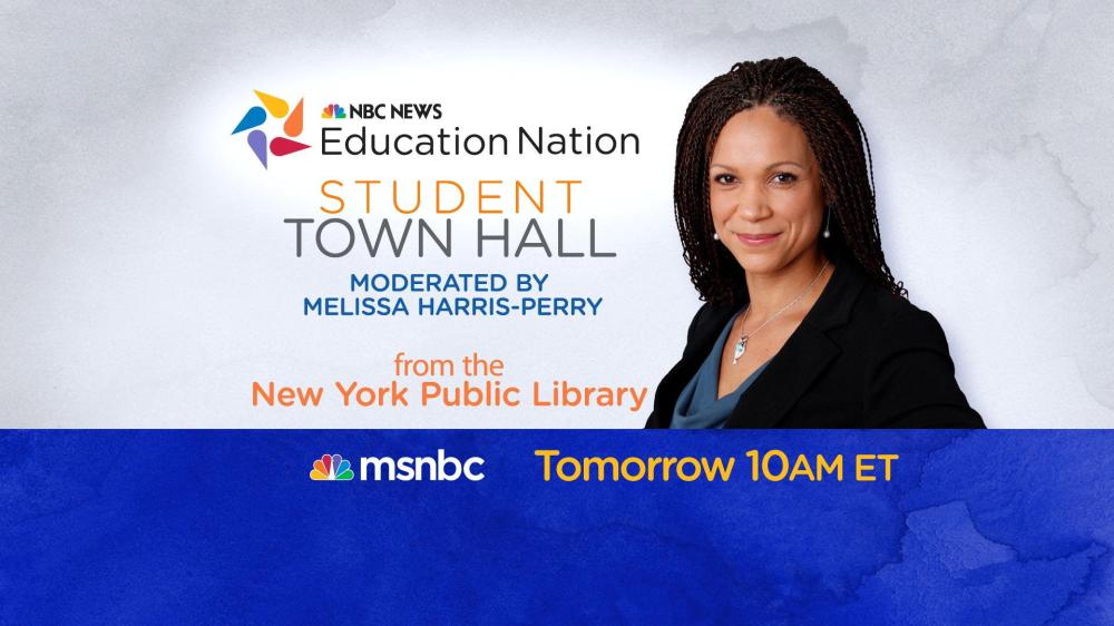 Students the focus of today's #EdNatSTH