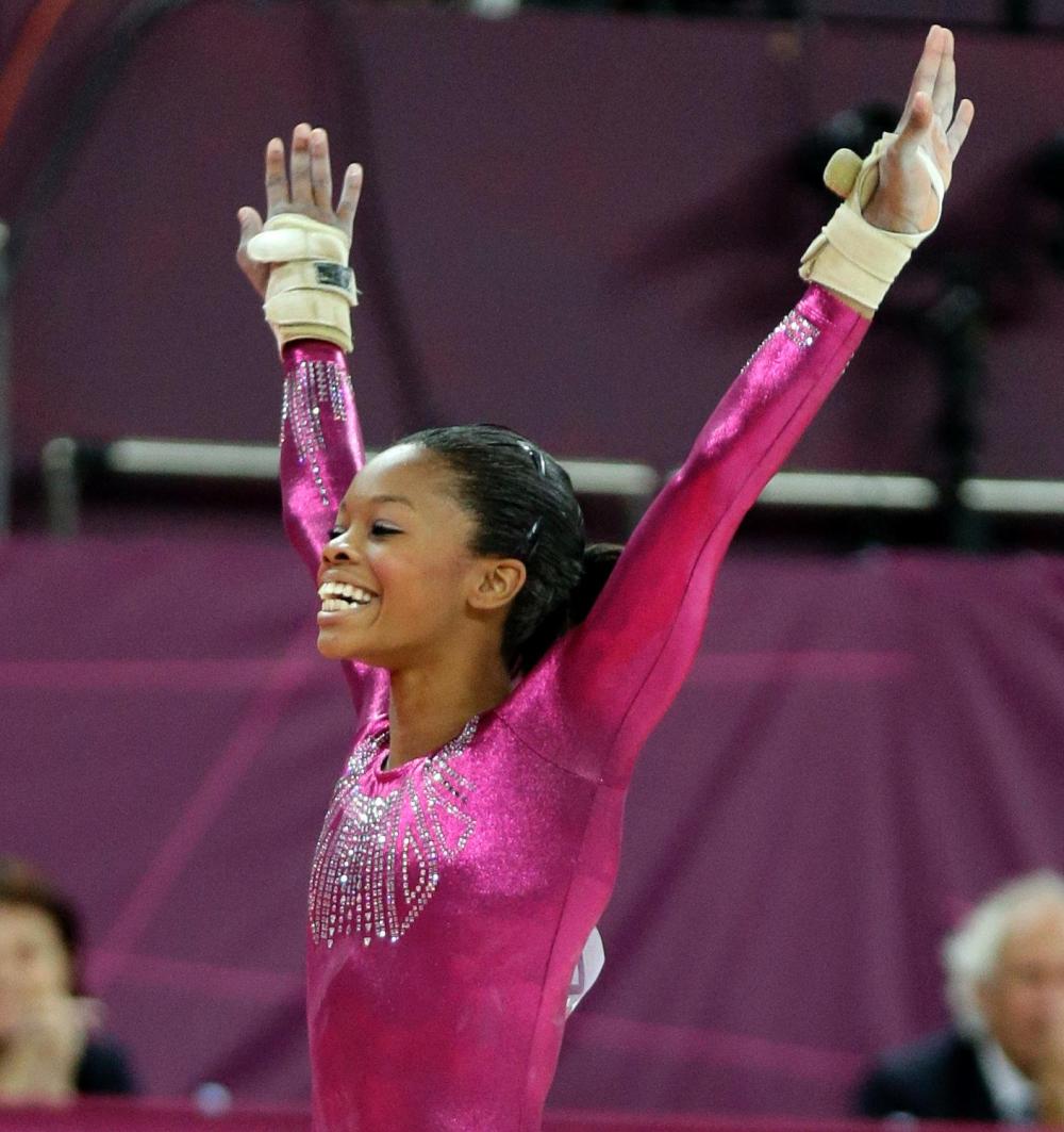 Olympic gold medalist Gabby Douglas.