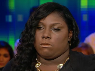 Rachel Jeantel speaking out after the trial. (CNN)