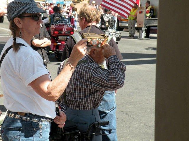 Welcome home, veterans! Love, Tucson