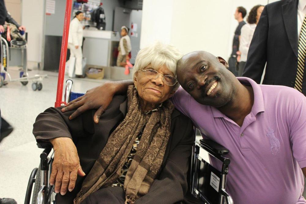 Pics: Welcome home, Desiline Victor