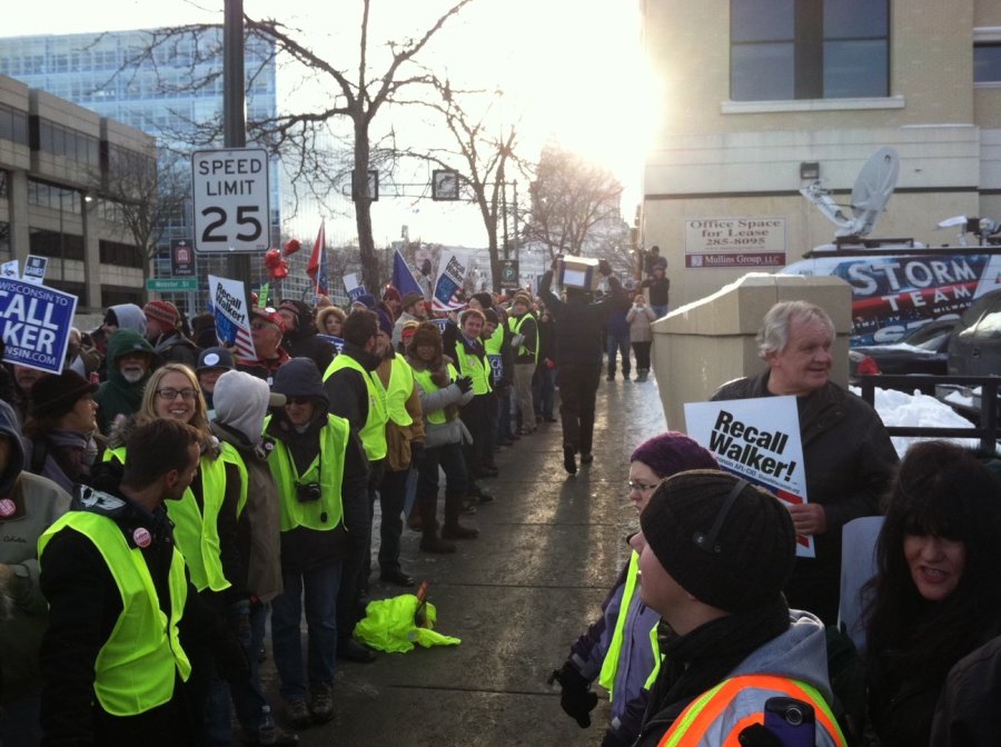 These folks are smiling in Wisconsin