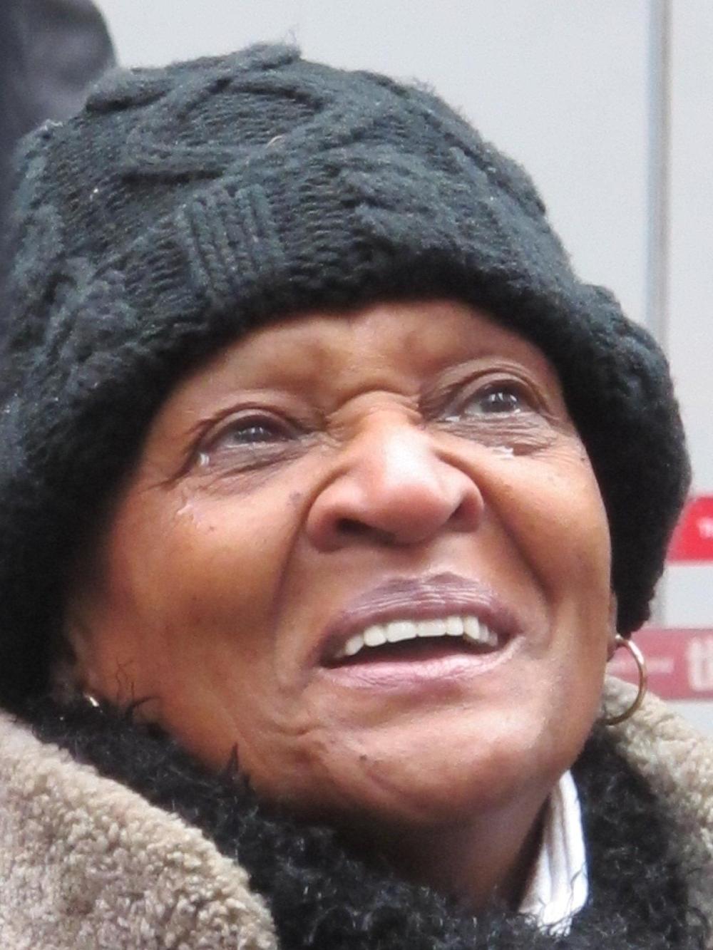 Inauguration day in Times Square