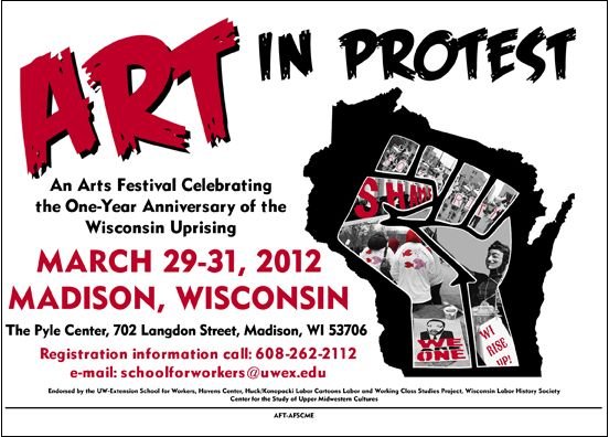 Art attack (God bless Wisconsin)