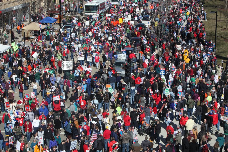 #Wisconsin still looks mad from here