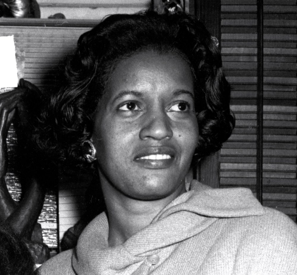 Myrlie Evers in 1965. (AP Photo/files)