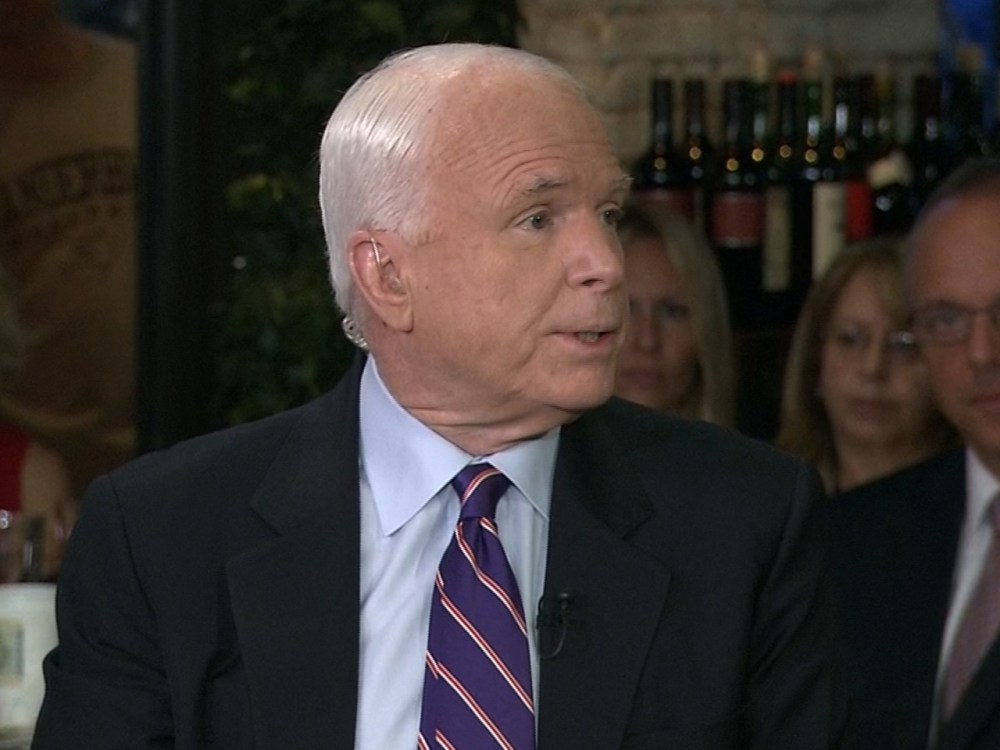 Sen. John McCain, Oct. 23
