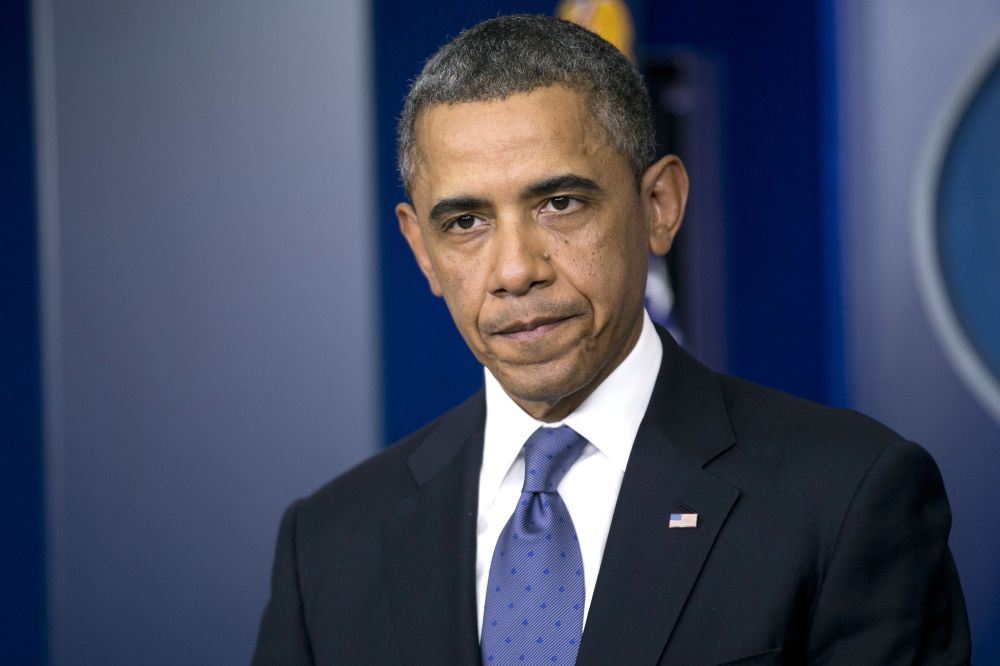 President Obama in December. (Rex Features via AP Images)