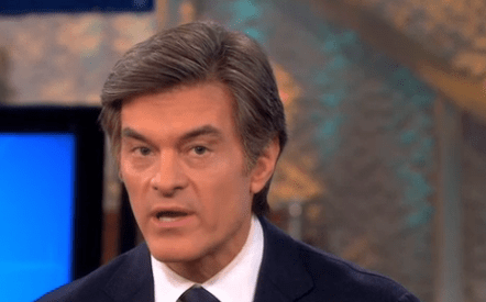 Dr. Oz on Wednesday's show.