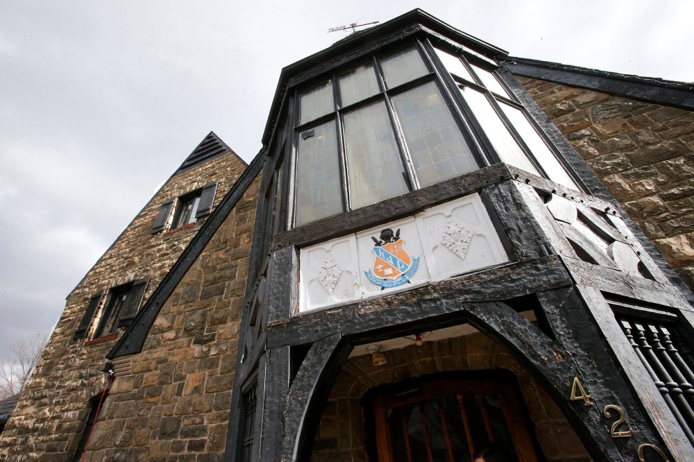 The Kappa Delta Rho fraternity house at Penn State University in State College, Pa. on March 17, 2015.