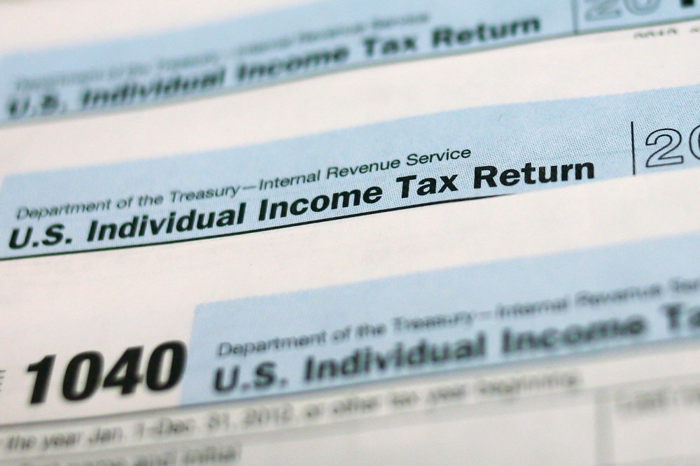 U.S. 1040 Individual Income Tax forms are seen in New York on March 18, 2013.