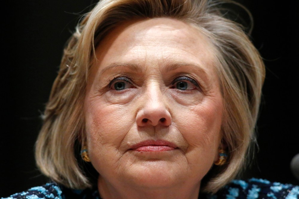 Former U.S. Secretary of State Hillary Clinton attends an event at the U.N. headquarters in New York, N.Y., March 7, 2014. (Photo by Eduardo Munoz/Reuters)