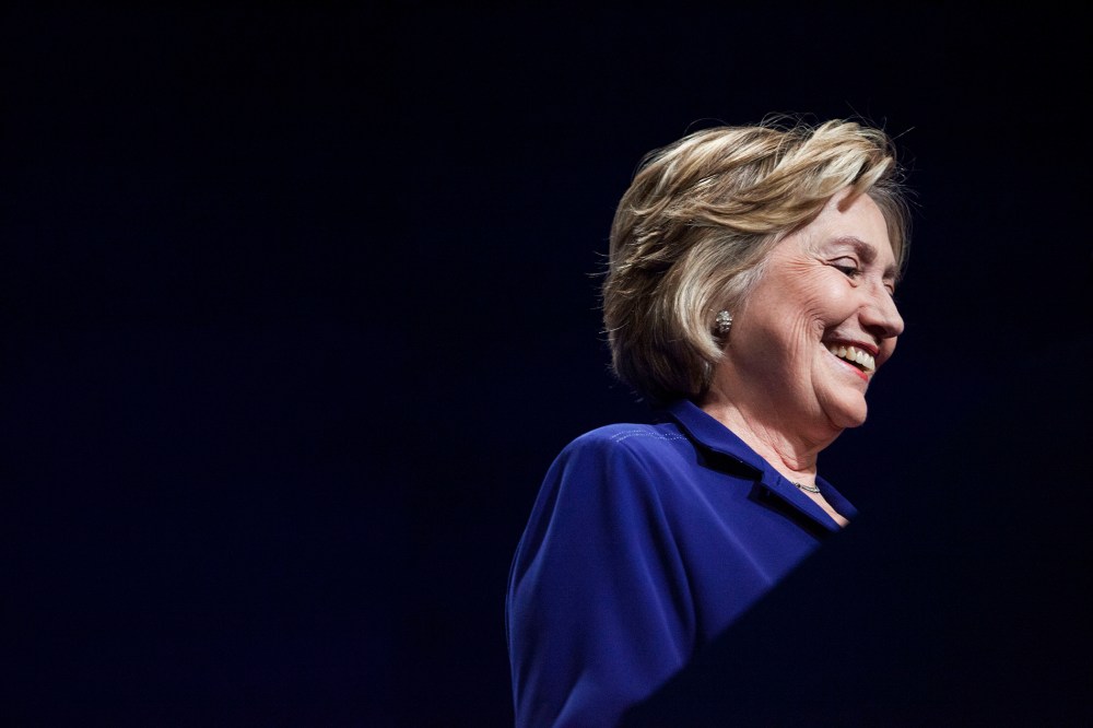 Hillary Clinton welcomes more than 1,000 College Students Leaders for the 2014 Meeting of the Clinton Global Initiative University at Arizona State University in Tempe, Mar. 21, 2014.