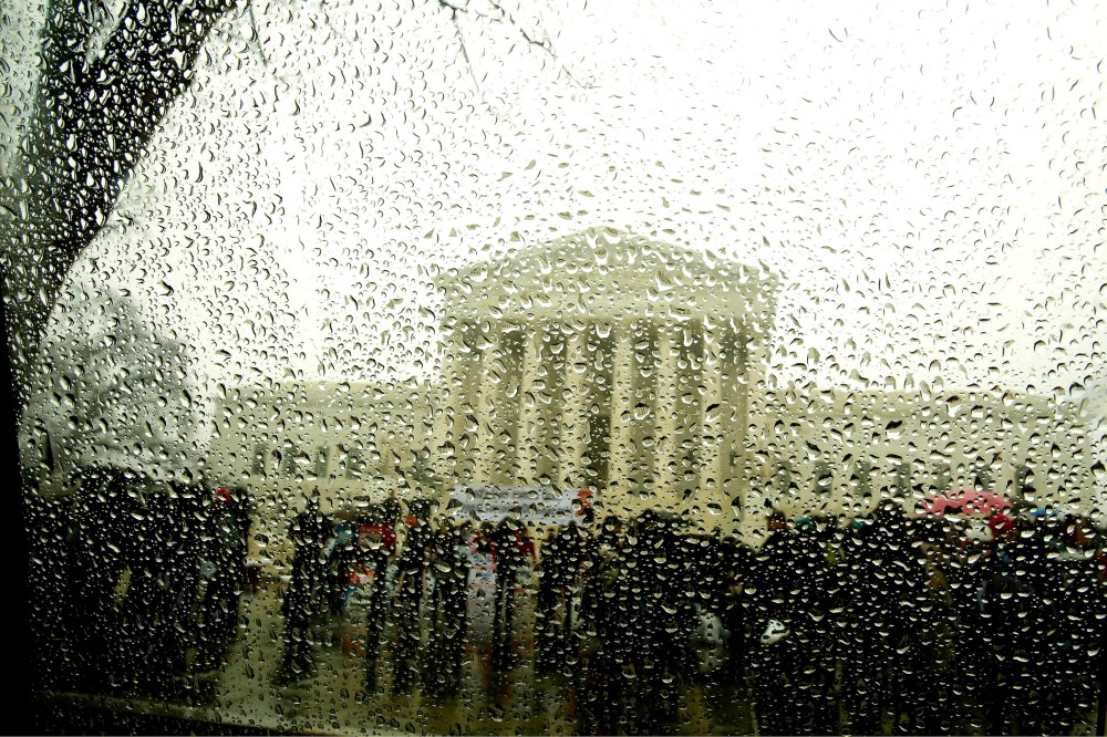 The Supreme Court is seen in Washington on March 25, 2014.