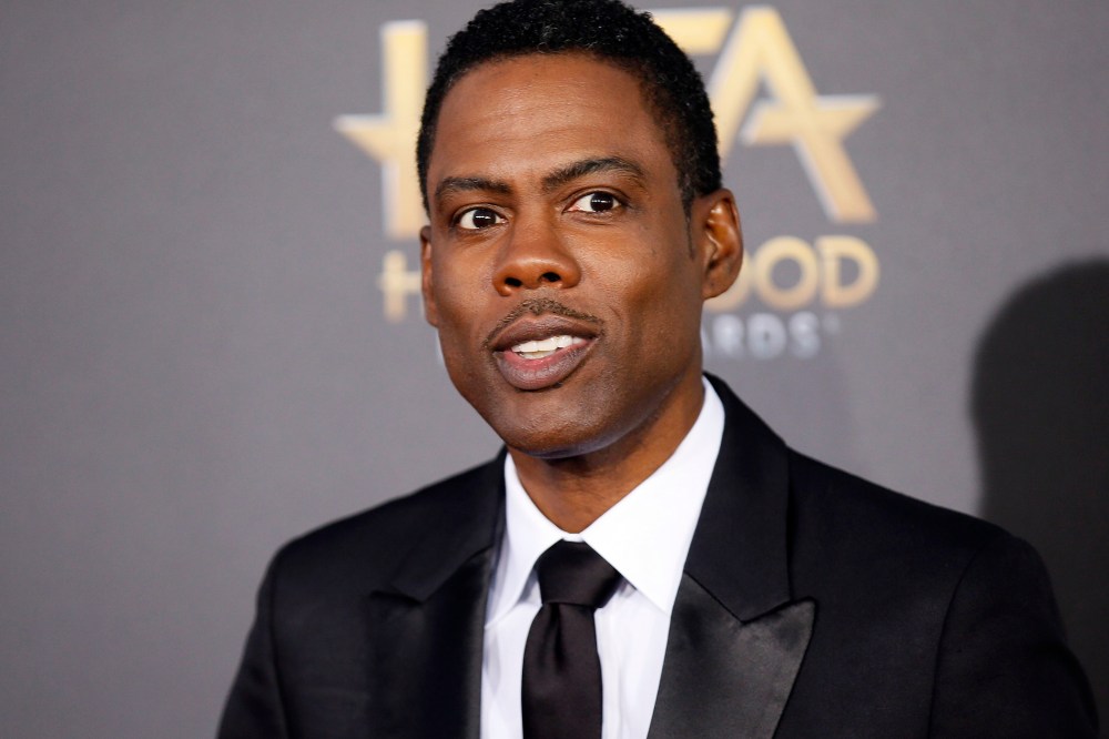 Chris Rock arrives at the Hollywood Film Awards in Hollywood