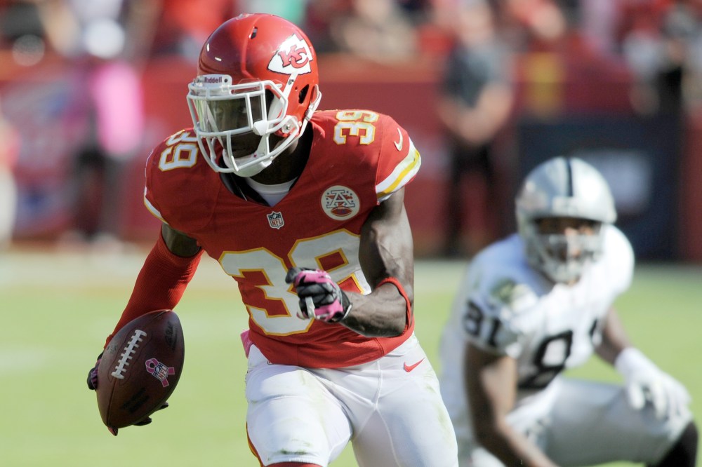 Kansas City Chiefs defensive back Husain Abdullah during a game on Oct. 13, 2013.