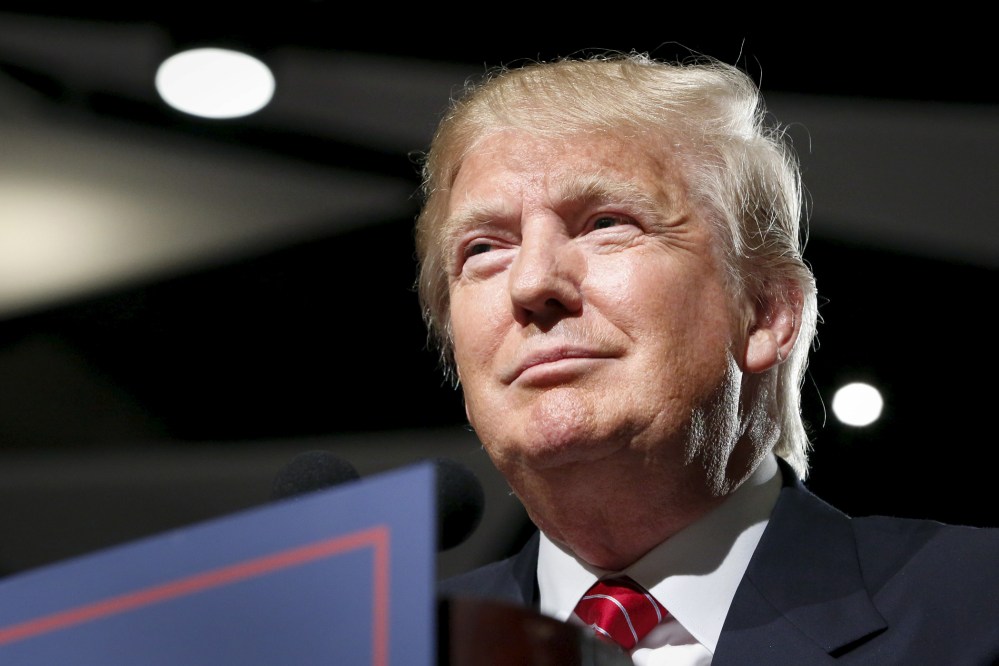 U.S. Republican presidential candidate Donald Trump (Photo by Nancy Wiechec/Reuters).