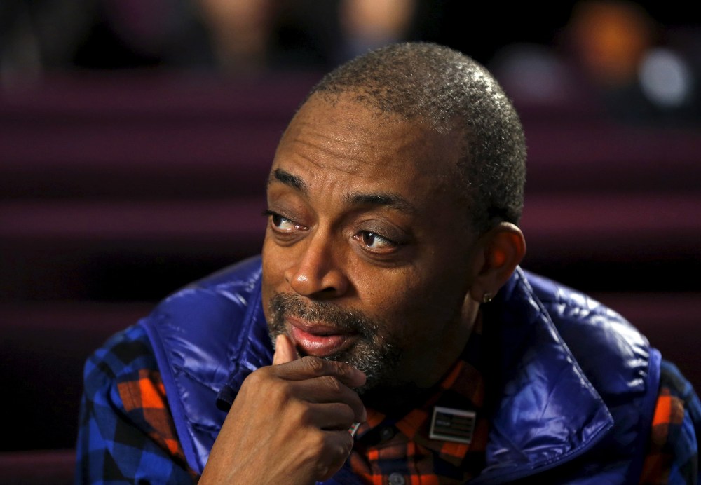 Director Spike Lee attends a mass at Saint Sabina Church in Chicago, Ill., Nov. 22, 2015. (Photo by Jim Young/Reuters)