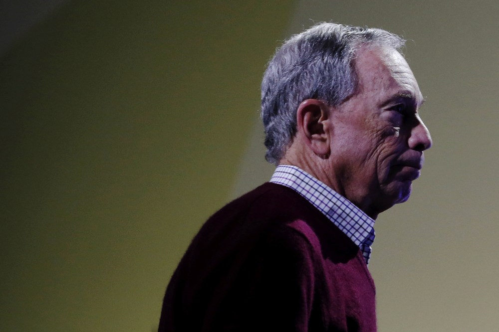 Former New York City Mayor Michael Bloomberg attends a meeting during the World Climate Change Conference 2015 (COP21) at Le Bourget, near Paris, France, Dec. 5, 2015. (Photo by Stephane Mahe/Reuters)