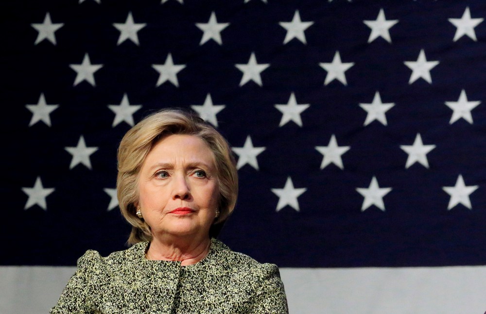 Democratic U.S. presidential candidate Hillary Clinton takes part in a gun control panel in Port Washington, N.Y., April 11, 2016. (Photo by Lucas Jackson/Reuters)