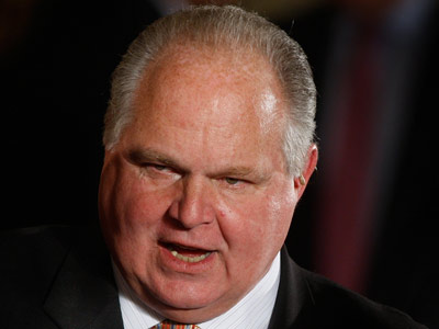 Rush Limbaugh (Photo by Ron Edmonds/AP)