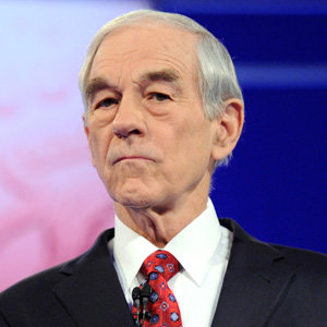 Ron Paul at the Republican debate in Mesa, Arizona on Wednesday.