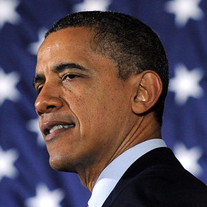 Obama speaking at Minute Maid Park in Houston, Texas on Friday.
