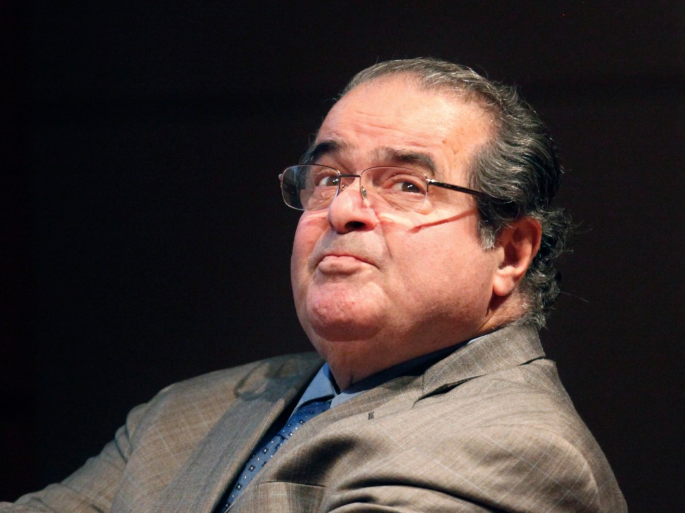 Supreme Court Justice Antonin Scalia. (Photo by Charles Rex Arbogast/AP Photo/File)
