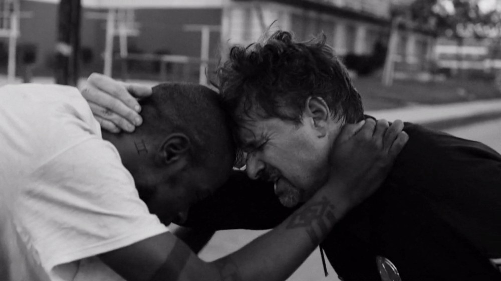 Screen shot from "Close Your Eyes," by Run the Jewels and AJ Rojas. (Photo courtesy of Run the Jewels)