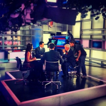 Tom Brokaw joins The Cycle to help deliver the news.