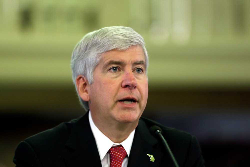 Michigan Gov. Rick Snyder (AP Photo/Carlos Osorio)