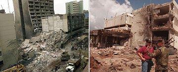 American Embassy bombings in Kenya and Tanzania in 1998.