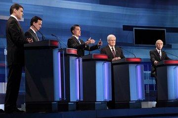 Who'll be asking them questions in the next national race?