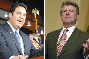 Rep. Raul Labrador (R) and Idaho Gov. Butch Otter (R)