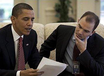 President Obama and Deputy National Security Adviser Ben Rhodes